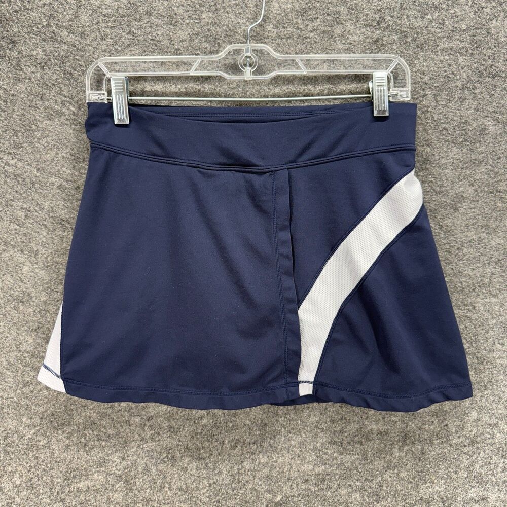 RBK Skort Women S Small Blue Mini Short Pull On Mid Rise Stretch Lined Casual